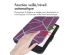 imoshion Design Slim Hard Sleepcover Kobo Clara 2E / Tolino Shine 4 - Bordeaux Graphic