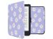 imoshion Design Slim Hard Sleepcover Kobo Clara 2E / Tolino Shine 4 - Flowers Distance