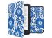 imoshion Design Slim Hard Sleepcover Kobo Clara 2E / Tolino Shine 4 - Flower Tile