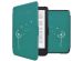 imoshion Design Slim Hard Sleepcover Kobo Clara 2E / Tolino Shine 4 - Green Dandelion