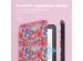 iMoshion Design Slim Hard Sleepcover Amazon Kindle (2022) 11th gen - Flower Watercolor