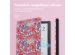 imoshion Design Slim Hard Sleepcover Pocketbook Touch Lux 5 / HD 3 / Basic Lux 4 / Vivlio Lux 5 - Flower Watercolor