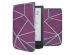 imoshion Design Slim Hard Sleepcover Pocketbook Touch Lux 5 / HD 3 / Basic Lux 4 / Vivlio Lux 5 - Bordeaux Graphic