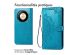 imoshion Etui de téléphone portefeuille Mandala Honor Magic 6 Lite - Turquoise