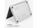 Selencia Coque Paillettes MacBook Air 13 pouces (2018-2020) - A1932 / A2179 / A2337 - Transparent