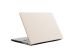 Selencia Coque tissée MacBook Air 13 pouces (2018-2020) - A1932 / A2179 / A2337 - Beige