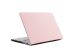 Selencia Coque tissée MacBook Pro 14 pouces (2021) / Pro 14 pouces (2023) M3 chip - A2442 / A2779 / A2918 - Rose