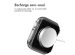 imoshion Coque rigide brillante à couverture complète pour Apple Watch Series 1 / 2 / 3 - 38 mm - Argent