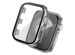 imoshion Coque rigide brillante à couverture complète pour Apple Watch Series 1 / 2 / 3 - 38 mm - Argent