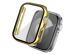 imoshion Coque rigide brillante à couverture complète pour Apple Watch Series 4 / 5 / 6 / SE - 40 mm - Or