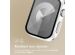 imoshion Coque rigide à couverture complète pour Apple Watch Series 4 / 5 / 6 / SE - 40 mm - Blanc