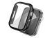 imoshion Coque rigide brillante à couverture complète pour Apple Watch Series 7 / 8 / 9 - 41 mm - Noir