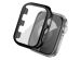 imoshion Coque rigide brillante à couverture complète pour Apple Watch Series 1 / 2 / 3 - 42 mm - Noir