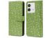 imoshion Étui de téléphone portefeuille Design Xiaomi Redmi Note 13 (5G) - Green Flowers