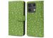 imoshion Étui de téléphone portefeuille Design Xiaomi Redmi Note 13 Pro (5G) / Poco X6 - Green Flowers