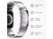 Accezz Bracelet en acier Titane Brillant pour l'Apple Watch Series 1-9 / SE - 38/40/41 mm - Argent