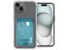 iMoshion Coque silicone avec support de passe iPhone 15 Plus - Transparent