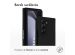 Accezz Coque Liquid Silicone Samsung Galaxy Z Fold 5 - Noir