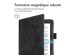 imoshion Étui de liseuse portefeuille avec strap et support Kobo Clara HD - Noir