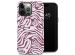 Selencia Coque arrière Vivid iPhone 14 Pro Max - Trippy Swirl Dark Rose