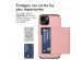 imoshion Coque arrière avec porte-cartes iPhone 15 - Rose Dorée