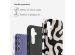 Selencia Coque arrière Vivid Samsung Galaxy S23 FE - Art Wave Black