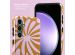 Selencia Coque arrière Vivid Samsung Galaxy S23 FE - Modern Bloom Pink