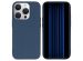 iMoshion Coque Couleur iPhone 15 Pro - Bleu foncé