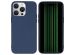 imoshion Coque Couleur iPhone 15 Pro Max - Bleu foncé