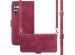 imoshion Etui de téléphone portefeuille avec cordon Samsung Galaxy A34 (5G) - Rouge