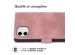 imoshion Etui de téléphone portefeuille avec cordon iPhone 11 - Rose