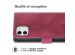 imoshion Etui de téléphone portefeuille avec cordon iPhone 11 - Rouge