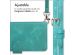 imoshion Etui de téléphone portefeuille avec cordon iPhone 12 (Pro) - Turquoise