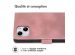 imoshion Etui de téléphone portefeuille avec cordon iPhone 14 - Rose