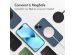iMoshion Coque Couleur avec MagSafe iPhone 13 - Bleu foncé