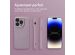 imoshion Coque Couleur avec MagSafe iPhone 14 Pro - Violet