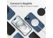 iMoshion Coque Couleur avec MagSafe iPhone 15 - Bleu foncé