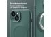 iMoshion Coque Couleur avec MagSafe iPhone 15 - Vert foncé