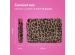 imoshion Pochette ordinateur Fluffy 15-16 pouces - Leopard Pink