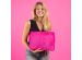 imoshion Pochette ordinateur Fluffy 13-14 pouces - Hot Pink