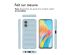 iMoshion Coque arrière EasyGrip Oppo A18 / Oppo A38 - Bleu clair