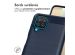 imoshion Coque Brushed Samsung Galaxy A12 - Bleu foncé