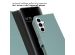 Selencia Étui de téléphone portefeuille en cuir véritable Samsung Galaxy A35 - Air Blue