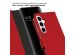 Selencia Étui de téléphone portefeuille en cuir véritable Samsung Galaxy A35 - Rouge