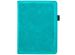 imoshion Etui portefeuille Luxe unie pour liseuse Kobo Aura H2O Edition 2 - Turquoise