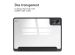 imoshion Coque tablette rigide Trifold Xiaomi Redmi Pad SE - Noir