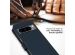 Selencia Étui de téléphone portefeuille en cuir véritable Google Pixel 8 Pro - Bleu