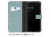 Selencia Étui de téléphone portefeuille en cuir véritable Google Pixel 8 Pro - Air Blue