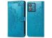 imoshion Etui de téléphone portefeuille Mandala Motorola Moto G84 - Turquoise