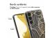 imoshion Coque Design Samsung Galaxy S22 - Golden Leaves